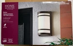 Hdc Mullen Oil Rubbed Bronze Hardwired Led Exterior Wall Lantern Sconce. Fixed Price $39.99.