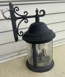 Progress Lighting P5650-31 Ashmore 17" Textured Black Outdoor Wall Lamp. Fixed Price $100.00.