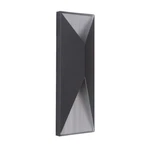Craftmade Outdoor Peak Medium Pocket Sconce, Black/aluminum Z3412-TBBA-LED. Fixed Price $146.40.