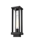 Z-lite 586PHMS Glenwood 15" Tall Outdoor Single Head Post Light Black. Fixed Price $194.00.