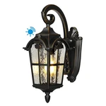 Dewenwils Dusk To Dawn Outdoor Wall Light, Waterproof Normal, Black + Golden. Fixed Price $77.99.