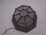 Craftmade Bulkheads 8.5 Wide 1 Light Outdoor Ceiling Fixture Rust Finish. Fixed Price $15.00.