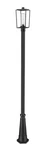 Z-lite 594PHMR-519P Sheridan 18" Tall Outdoor Single Head Post Black. Fixed Price $555.90.