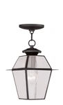 Livex Lighting 2183-07 Westover 1-LIGHT Outdoor Hanging Lantern, Bronze. Fixed Price $209.48.