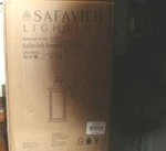 Safavieh Lighting Taylen Outdoor Wall Lantern BRONZE-#PLT4003A. Fixed Price $85.00.