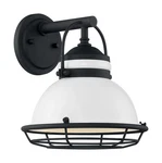 Nuvo Lighting 60/7061 Upton 11" Tall Outdoor Wall Sconce - Gloss White. Fixed Price $103.99.
