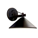 Kichler 49061 Bronze Ripley Collection 1-LIGHT 10" Outdoor Wall. Fixed Price $234.99.