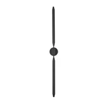 Elegant Lighting Odin 2 5" Outdoor Wall Sconce, Black - OD401W50BK. Fixed Price $202.00.