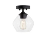 Home Decorators Everly Exterior Flush Mount (1005135708) One Light. Fixed Price $29.99.