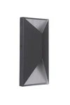 Textured Black Brushed Aluminum Led Outdoor Pocket Sconce From The Peak. Fixed Price $154.00.