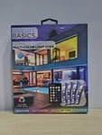 Bright Basics Led Light Strip 1M Rgb Multi Color Remote Usb Tv Decor. Fixed Price $12.26.