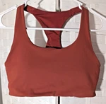 Lululemon Size 8 Invigorate High Support Sports Bra Aztec Brick With Pads Euc. Fixed Price $13.00.