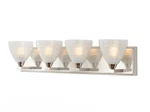 Home Decorators Collection 15314 Bovoni 4-LIGHT Polished Nickel Vanity. Fixed Price $46.89.