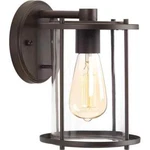 Progress Lighting Gunther Collection 1-LIGHT Antique Bronze Wall Lantern. Fixed Price $49.09.
