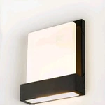 Kira Home Everett 7" Black Led Bathroom Wall Sconce RVY-W8188-L8-BK Nib. Fixed Price $29.12.