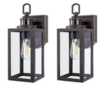 Dusk To Dawn Outdoor Wall Lantern Pir Motion Sensor Sconce As Porch Lightin. Fixed Price $75.81.