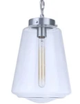 Craftmade ZA3821 Laclede 9"W Mini Pendant - Silver. Fixed Price $55.27.