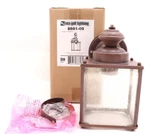 Seagull Lighting 8881-08 13" Tall Outdoor Wall Lantern W/ Clear Seeded Glass. Fixed Price $47.50.