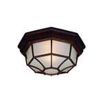Acclaim Lighting 2002BW Fm 12 Inch Burled Walnut Exterior Flushmount. Fixed Price $57.60.