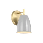 Designers Fountain Biba 8" 1 Light Wall Sconce, Gold/grey Sky D287M-WS-BG. Fixed Price $80.80.