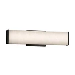 Justice Design Led Clouds Latitude 19" Wall Light, Black CLD-8601-MBLK. Fixed Price $254.40.