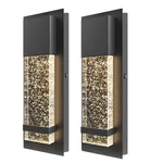 Partphoner Modern Wall Sconce, Led Light With Crystal Bubble Glass Moder.... Fixed Price $75.56.