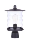 Craftmade Canon 1 Light Outdoor Post Mount, Midnight ZA3625-MN. Fixed Price $29.00.