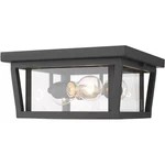 Z-lite 571F-ORB Seoul 3 Light 12 Inch Oil Rubbed Bronze Outdoor Flush Mount. Fixed Price $344.40.