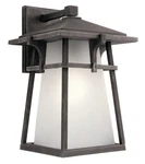 Kichler 49722WZC Beckett 1-LIGHT Large Outdoor Wall Lantern Weathered Zinc. Fixed Price $354.99.