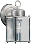 Forte Lighting 1005-01 Craftsman / Mission Outdoor Wall Sconce Nickel. Fixed Price $30.60.
