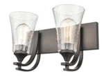 Millennium Lighting 1492-MB Natalie 15" Wide Bathroom Vanity Black. Fixed Price $91.68.