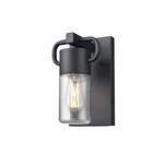Brand New - Open Box Dvi Tuxedo 13" Sconce Light In Black W/ Seedy Glass. Fixed Price $75.00.