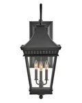Hinkley Chapel Hill 27094MB Large Wall Lantern Light Outdoor - Museum Black. Fixed Price $806.55.