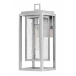 Hinkley Lighting Outdoor Republic Medium Wall Mount, Satin Nickel - 1004SI. Fixed Price $279.00.