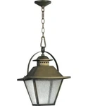 Quorum 7301-11-39 One Light Bronze Patina Hanging Lantern. Fixed Price $54.99.
