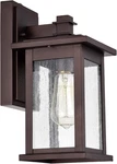 Dusk To Dawn Outdoor Wall Light Fixture, Oil Rubbed Bronze Exterior Sconce. Fixed Price $103.99.
