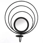 Black Iron Mirrored Wall Sconce Versatile Lighting Home Decorative. Fixed Price $47.86.