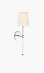 Visual Comfort & Co. Suzanne Kasler Camille 1-LIGHT Wall Sconce Polished Nickel. Fixed Price $299.00.