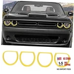 For Challenger Headlight Cover, Front Lamp Exterior Yellow. Fixed Price $56.31.