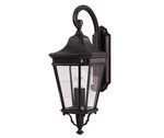 Feiss OL5404GBZ - Light 30 Inch Grecian Bronze Outdoor Wall Sconce. Fixed Price $330.00.