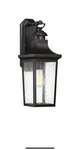 Savoy House Lauren 1 Light 20 Inch Outdoor Wall Lantern - English Bronze.... Fixed Price $24.99.