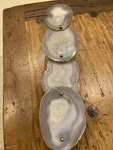 Anthropologie Purchase New Agate Wall Sconce. Fixed Price $599.00.