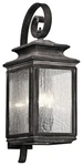 Kichler 49503WZC Wiscombe Park 4-LIGHT 26.25" Large Outdoor Wall In Weathered. Fixed Price $789.99.
