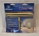 New Westinghouse 75052 7" Antique Brass Finish Wall / Sconce Light. Fixed Price $39.95.