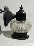 Vintage John Virden Copper And Bubble Glass Wall Sconce Light Fixture W/shade. Fixed Price $32.30.
