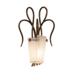Kalco Lighting Tribecca 13" Wall Bracket, Copper/frost 4285AC-FROST. Fixed Price $702.00.