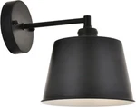Roseto EGWS94967 Rick 1 Light 9" Tall Wall Sconce - Black. Fixed Price $68.00.