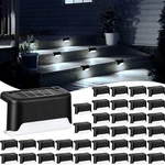 36PACK Solar Deck Lights Outdoor Waterproof Led Step Fence Lighs For Garden Pool. Fixed Price $49.99.