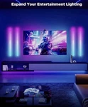 Govee Glide Lively Rgbic Led Wall Light Smart Control Color Changing Gaming. Fixed Price $45.00.