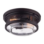 Globe Electric 44263 60W Natural Bronze Vintage Wolfe Incandescent Light Fixture. Fixed Price $64.54.
